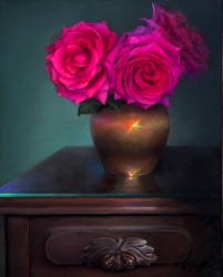 Magenta Roses
16" x 20"  $3,500