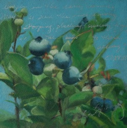Blueberries
6" x 6"   SOLD