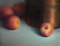 White Peaches 
w Copper
11" x 14"   $2,100
