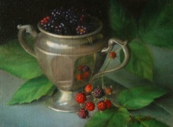 Black Raspberries
6" x 8"  SOLD