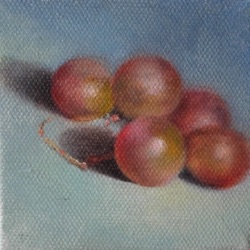 Muscat Grapes
3" x 3"  SOLD