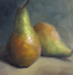 Conference Pears
3" x 3"  SOLD