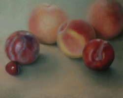 Peaches, Plums, 
& Cherry
8" x 10"  SOLD