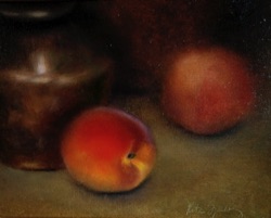 Peaches & Copper Pot l
8" x 10"  $1,500