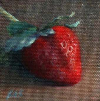 Strawberry
2.75" x 2.75"  SOLD