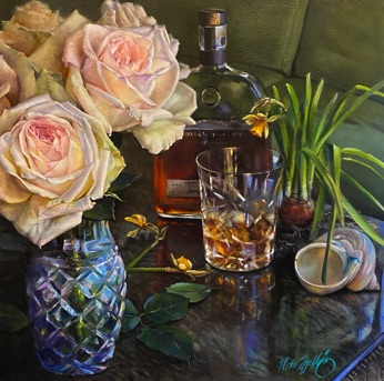 The Last Narcissus
(There's No There There)
24" x 24" SOLD The Last Narcissus
(There's No There There)
24" x 24" SOLD