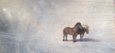 Hemingway’s Horses
48” x 24”   $2,800