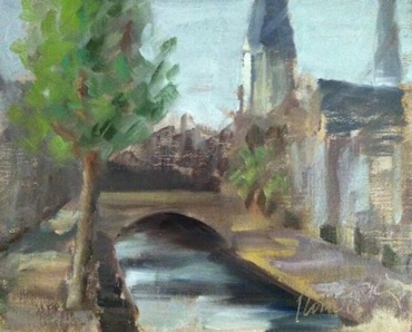 Delft Canal
8" x 10"   SOLD