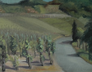 Mosel Vineyard
8" x 10"