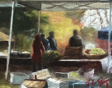 Irvington Farmers Market
8" x 10"  $800