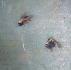 Bumbling Bees
6" x 6"   $850
