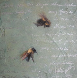 Bumbling Bees
6" x 6"  $850