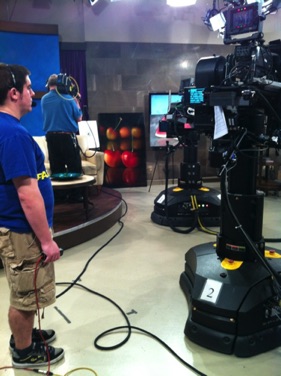 My paintings on the set of Indy Style; 2012 My paintings on the set of Indy Style; 2012
