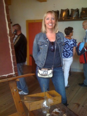 standing in Rembrandt’s studio; Amsterdam