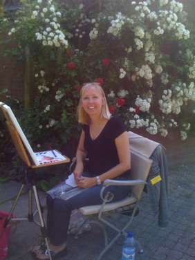 Painting in a Rose Garden
Domburg, The Netherlands