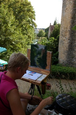 Painting Canal<br>
France, 2006 Painting Canal<br>
France, 2006