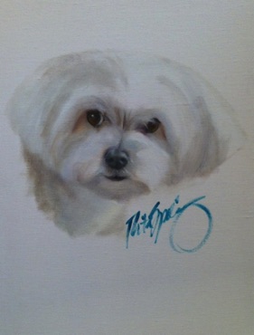 Muffy
11" x 14"   SOLD