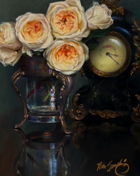 Buttercream Roses (3:21)
24" x 30"  $5,800