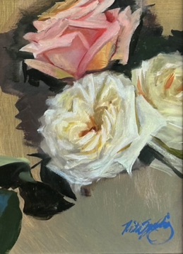 Three Roses (sketch)
9" x 12"  $950