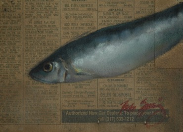 Pesce #3
5” x 7”  $800