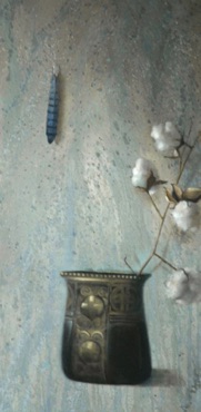 Cotton Bolls & Feather
15” x 30” $1,600 Cotton Bolls & Feather
15” x 30” $1,600