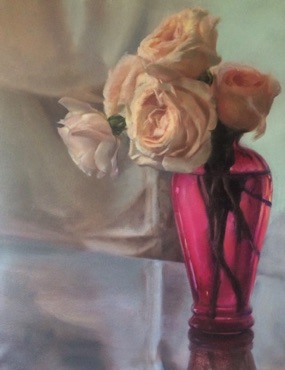 Roses in Cranberry Glass
16” x 20” SOLD Roses in Cranberry Glass
16” x 20” SOLD