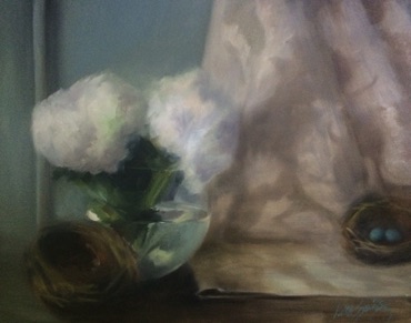 Hydrangeas & Nest
24” x 30” $3,400 Hydrangeas & Nest
24” x 30” $3,400