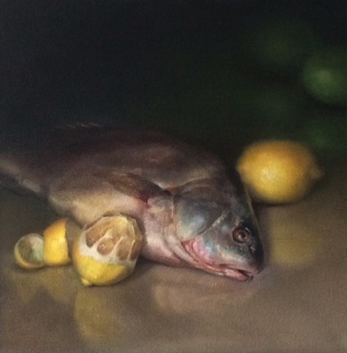 Fish with Lemons
16” x 16”  $3,500