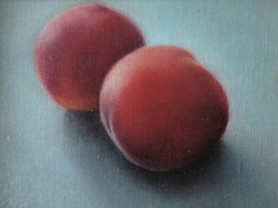Two Peaches
6" x 8"  $1,200