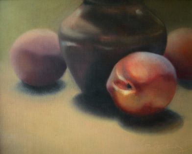 Peaches & Copper Pot
8" x 10"   $1,500