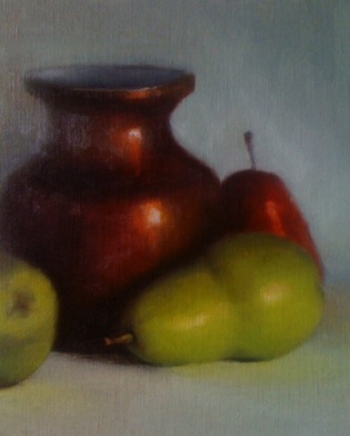 Copper Pot with Pears
8" x 10"   $1,500
