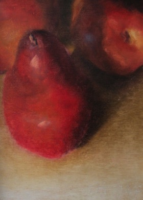 Three Red Pears
6" x 8"   $1,200