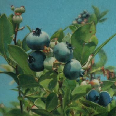 Blueberries
12” x 12”   SOLD