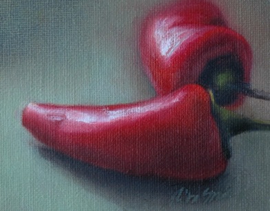 Red Peppers
4" x 5"   SOLD