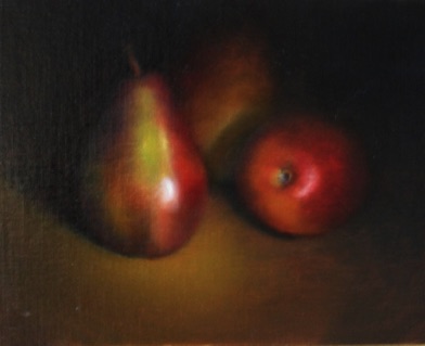 Red/Green Pears #2
8" x 10"   SOLD