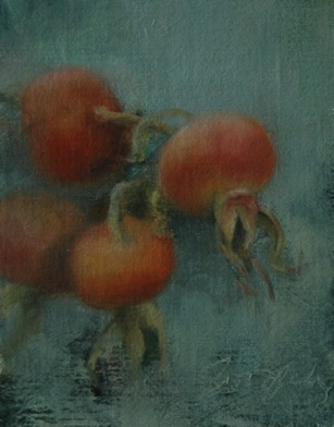 Cape Cod Rose Hips
4" x 5"     SOLD