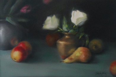 Still Life w Roses & Pears
SOLD