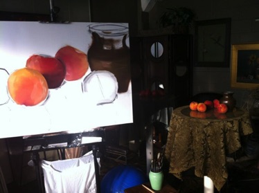 Beginning Stages of 
Giant Peaches