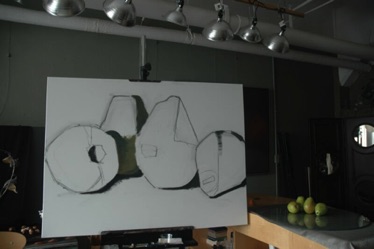 Giant Green Pears
48" x 36"