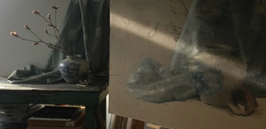 Magnolias w Chinese Silk
UNFIN